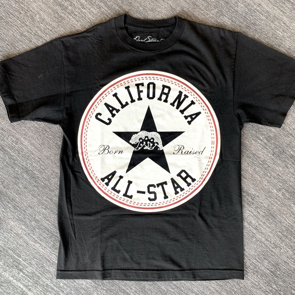 Real Street California All Star Born & Raised (M) Graphic Bay Area T-Shirt